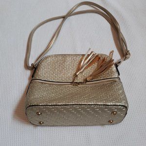 Gold Shoulder Bag - Casual
